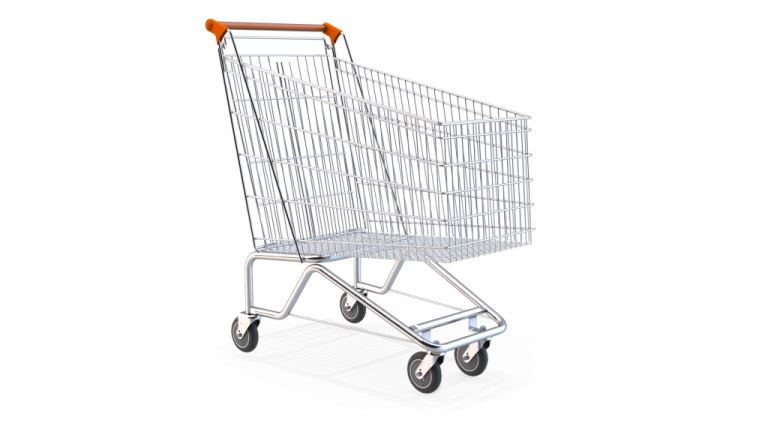 Carrinho Cesto Único 210L