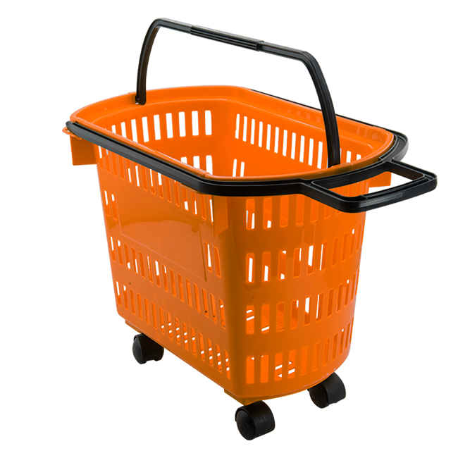 Cesta de Compras com Rodas