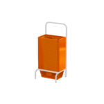 Suporte Simples para Cesta de Compras