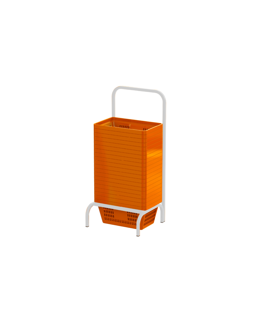 Suporte Simples para Cesta de Compras