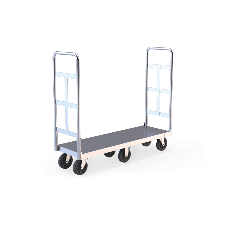Carro Plataforma 6 Rodas
